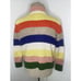 Anthropologie Gloria Striped Turtleneck Sweater Rainbow Chunky Knit Sz Small