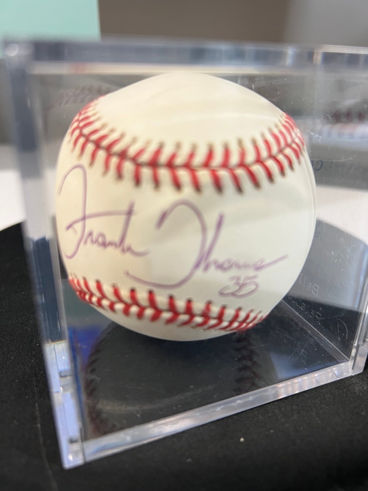 Frank Thomas Autographed Pro Baseball