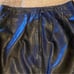 Vintage MAXIMA Women Black Leather Short Skirt Size 6-Fit like XS/S