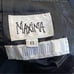 Vintage MAXIMA Women Black Leather Short Skirt Size 6-Fit like XS/S