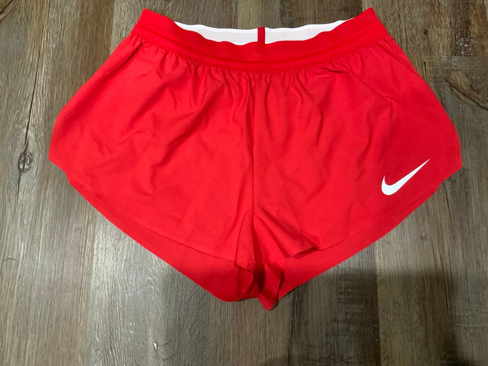 Nike Pro Elite 2 Made In USA Racing Running Shorts Red AO8147-657 Men’s Medium