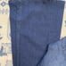 FREE PEOPLE Penny dark wash blue jean pull on bell bottom flare leg jeans sz 26