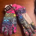 NWT 4 7 5 6 stained glass rainbow pride gloves childrens place s m winter school