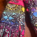NWT 4 7 5 6 stained glass rainbow pride gloves childrens place s m winter school