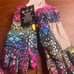 NWT 4 7 5 6 stained glass rainbow pride gloves childrens place s m winter school