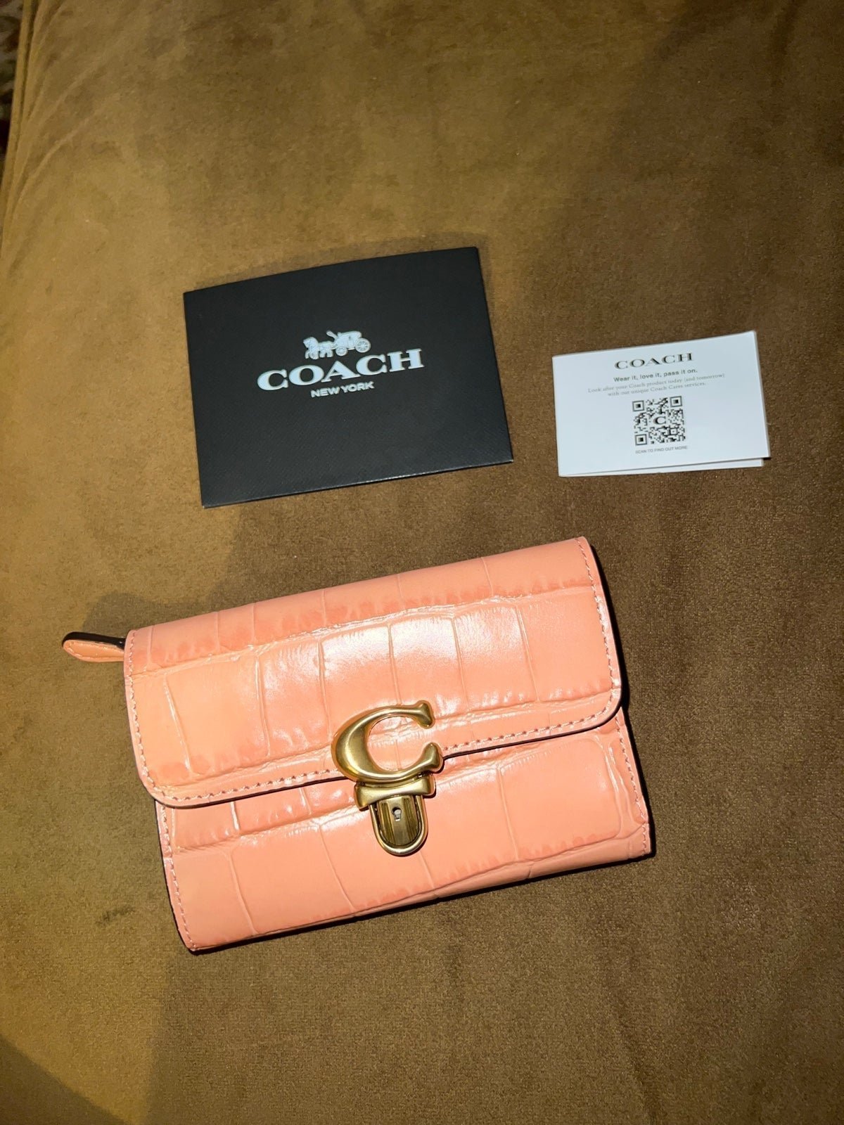 New COACH Pink Wallet