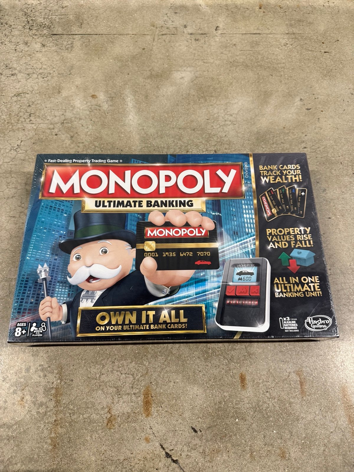 Monopoly Ultimate Banking Board Game Hasbro 2015 B6677 NEW RARE