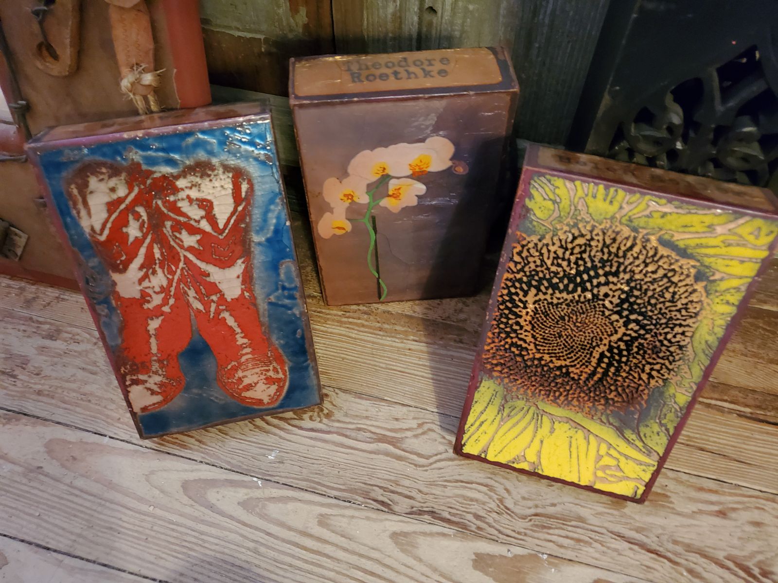 Three beautiful art pieces