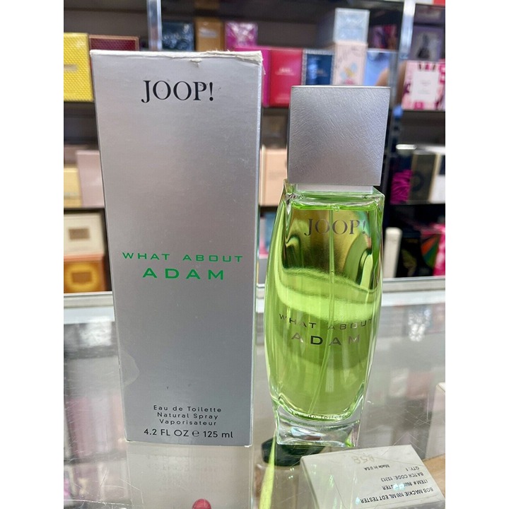 JOOP! WHAT ABOUT ADAM Eau De Toilette Spray 125ml 4.2oz Discontd. - NEW IN BOX