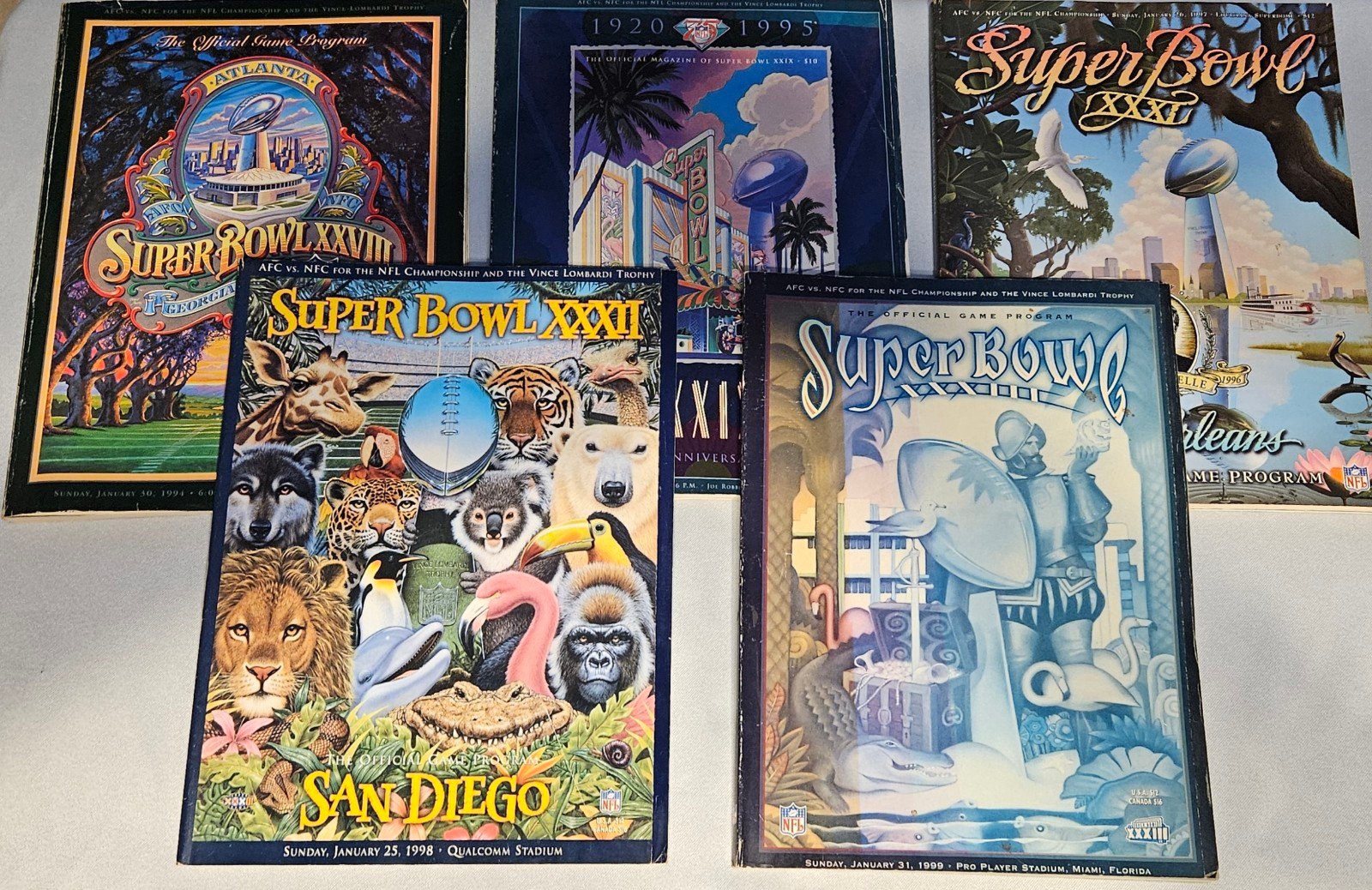Superbowl Programs 94-99