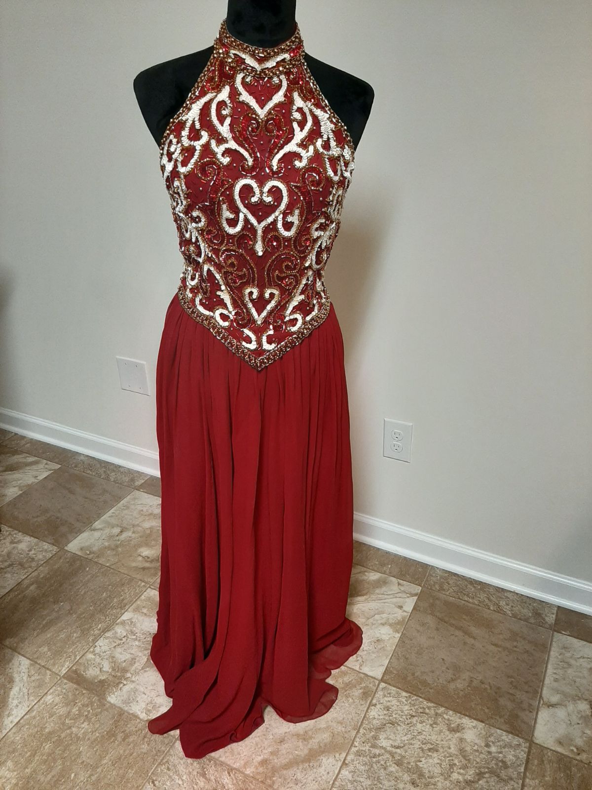 Vintage Sequined Gown
