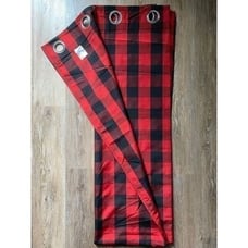 Buffalo Plaid Curtain Includes 2 panels