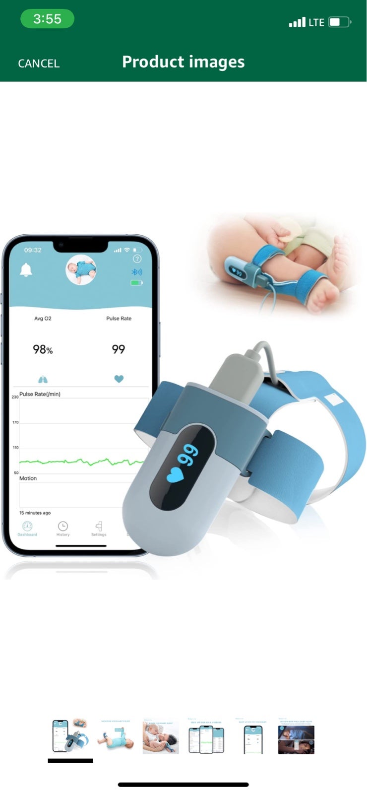 Babytone Baby Sleep Monitor