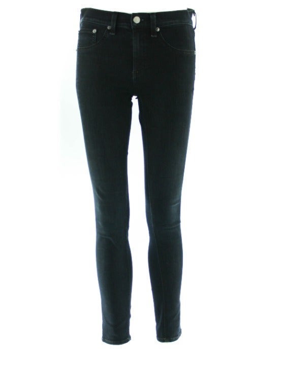 RAG & BONE Black Straight leg Jeans Size 28