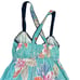 Y2K 2000s Hollister Blue Pink Tropical Floral Babydoll Camisole Tank Size Large