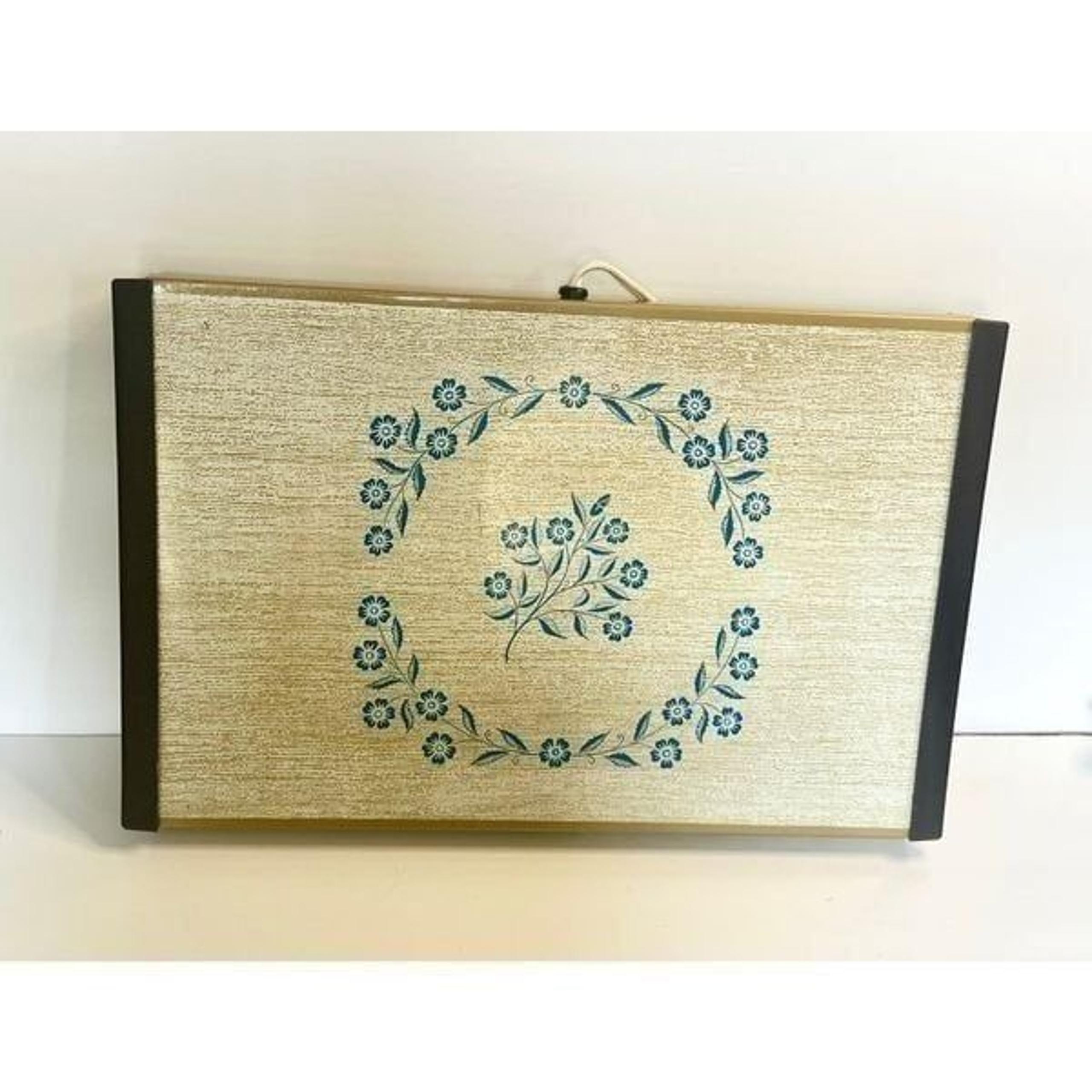 Corning Ware Blue Cornflower Electric Warm-O-Tray #60 Food Warmer Hot Plate VTG
