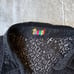 Vintage Denim and Lace Beaded Jacket