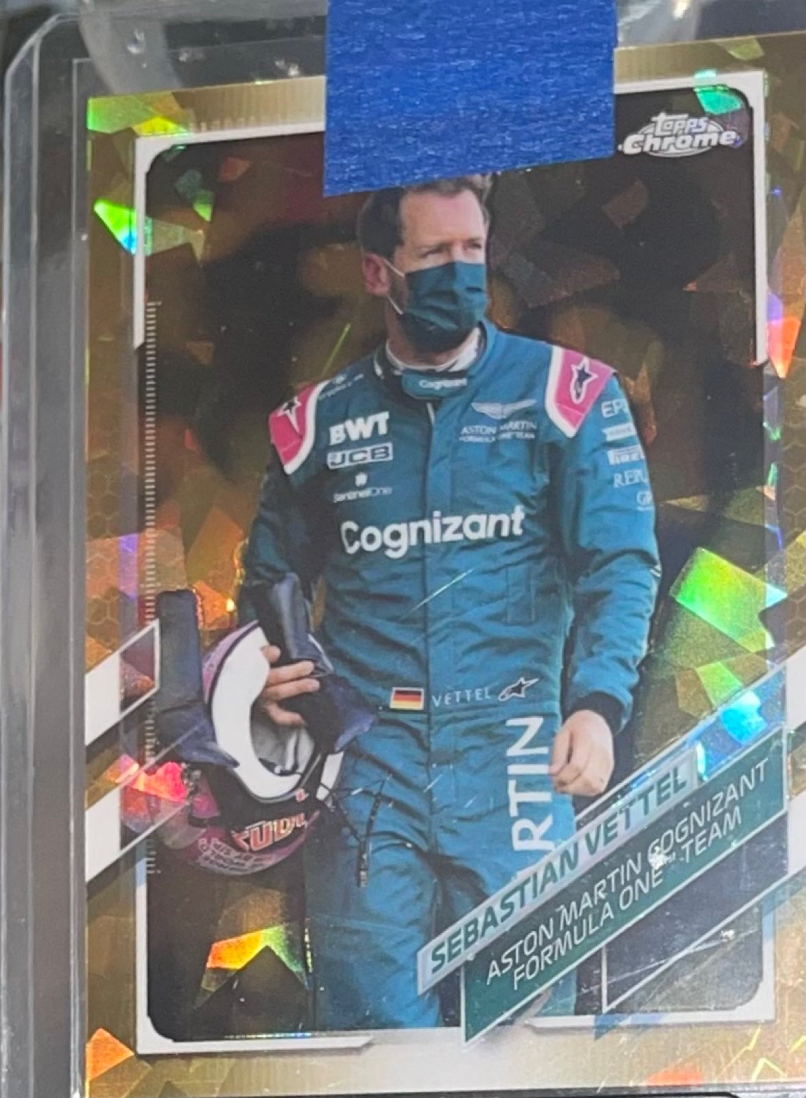 2021 Sapphire Sebastian Vettel gold