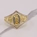10k gold ring Virgin Mary - Our lady of Guadalupe size 9