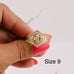 10k gold ring Virgin Mary - Our lady of Guadalupe size 9