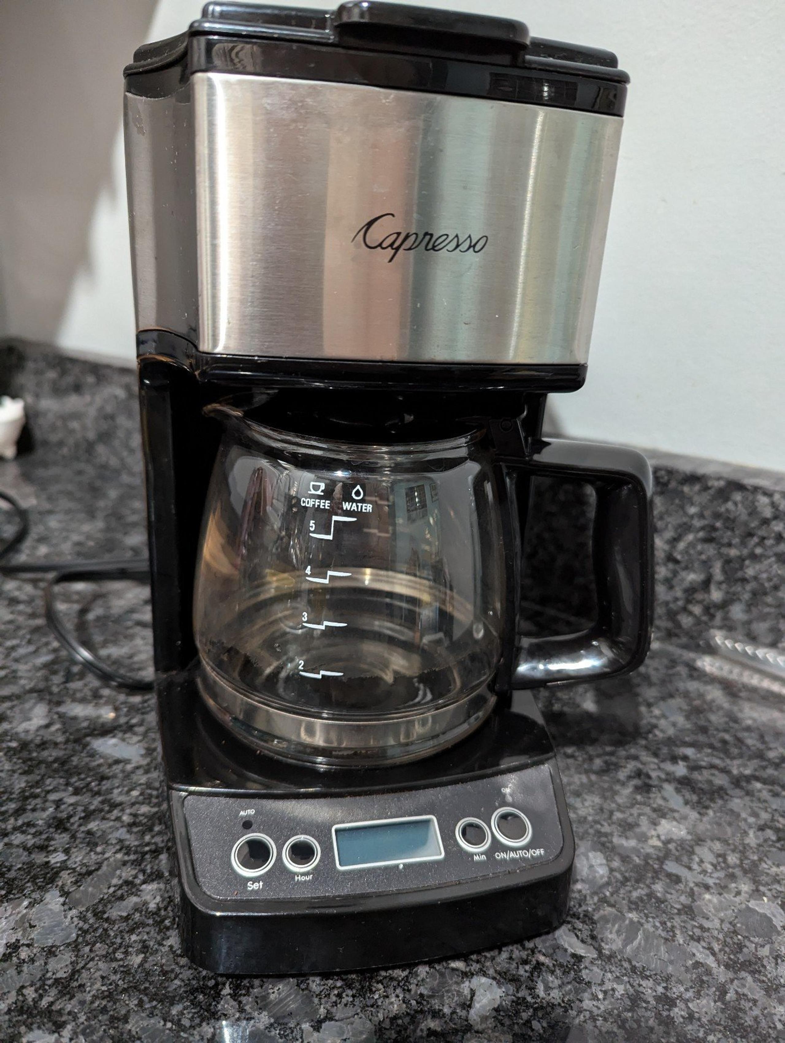 Drip coffee maker Capresso mini (5 cups)