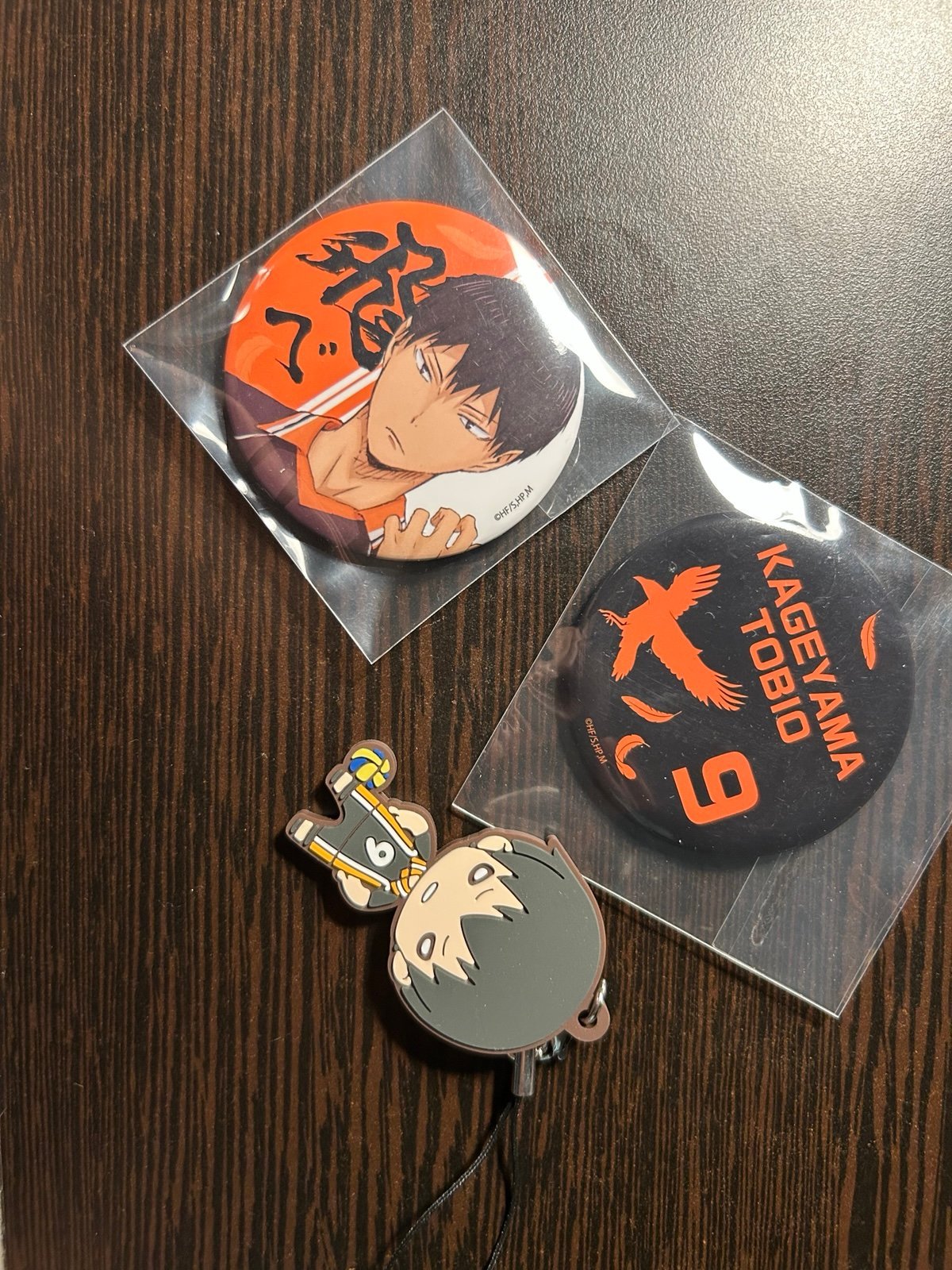 Haikyuu! Kageyama Tobio pin Set of 5