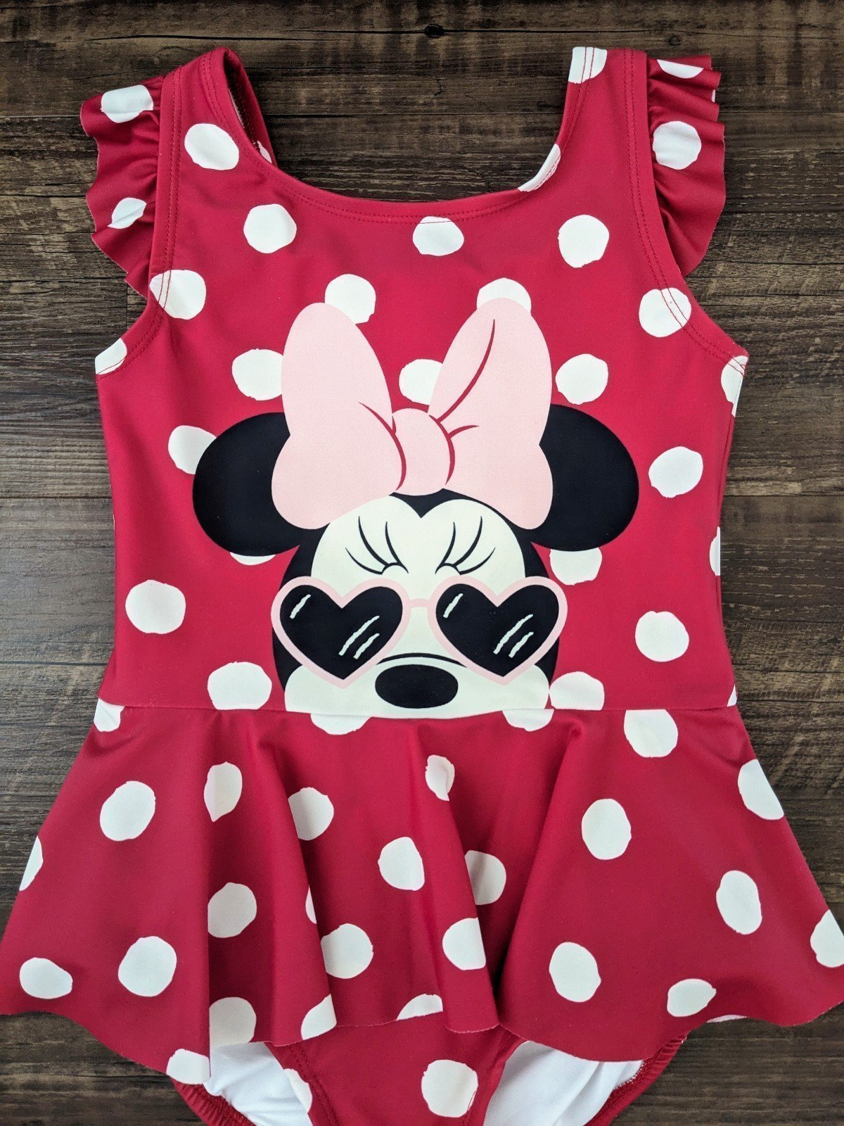 Hanna Andersson Disney Minnie Mouse Swimsuit