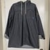 ADIDAS Skateboarding Gray Denim Hoodie jacket RARE Japan release XL NWOT!