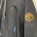 ADIDAS Skateboarding Gray Denim Hoodie jacket RARE Japan release XL NWOT!