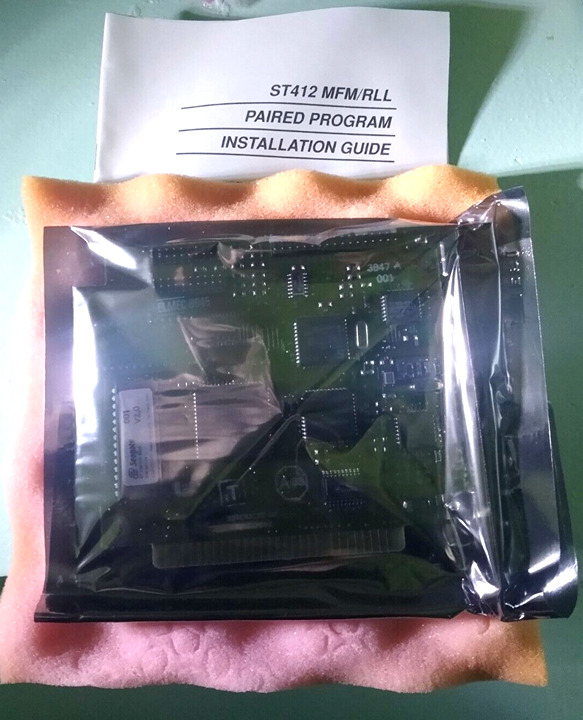 Seagate ST-11M/11R 8-Bit ISA Hard Drive Controller. New Old Stock! Rare Vintage!