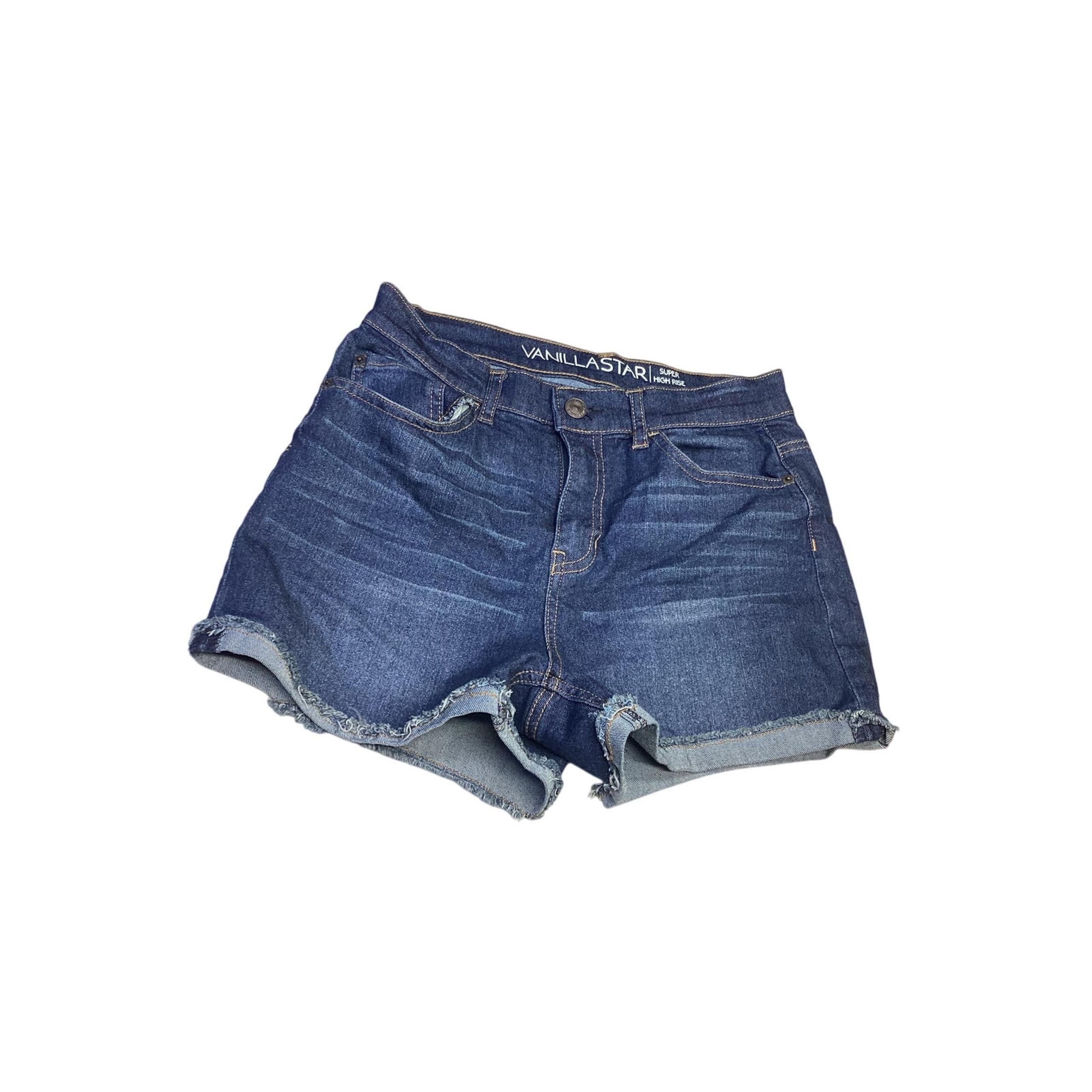 Vanilla Star Women's Super High-Rise Jeans/Denim Shorts Cuffed Size 5