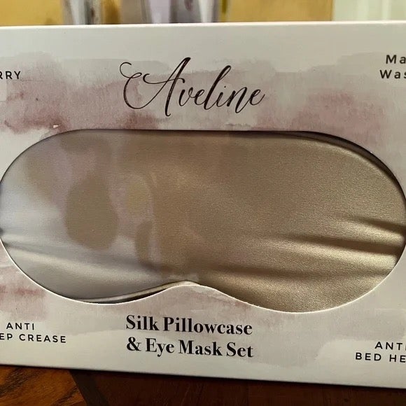Silk Pillowcase & Eye Mask
