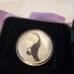 The Reef Sealife Manta Ray 1/2oz Silver Coin w Display Box & COA