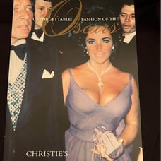 Vintage Christie's Unforgettable Fashion of the Oscars, Magazine,ELIZABETH TAYLO