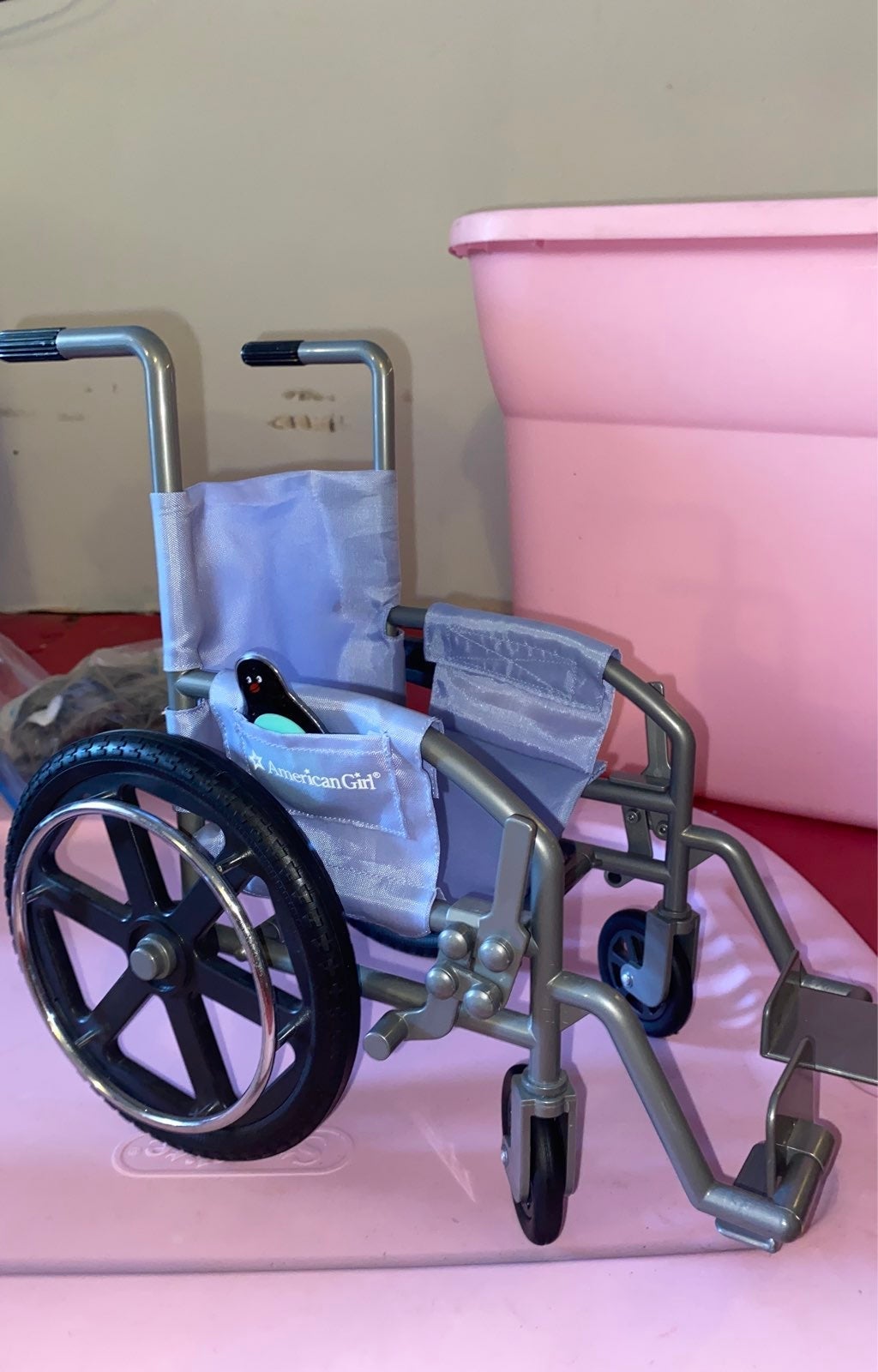 American Girl Arm Wheelchair + Crutches