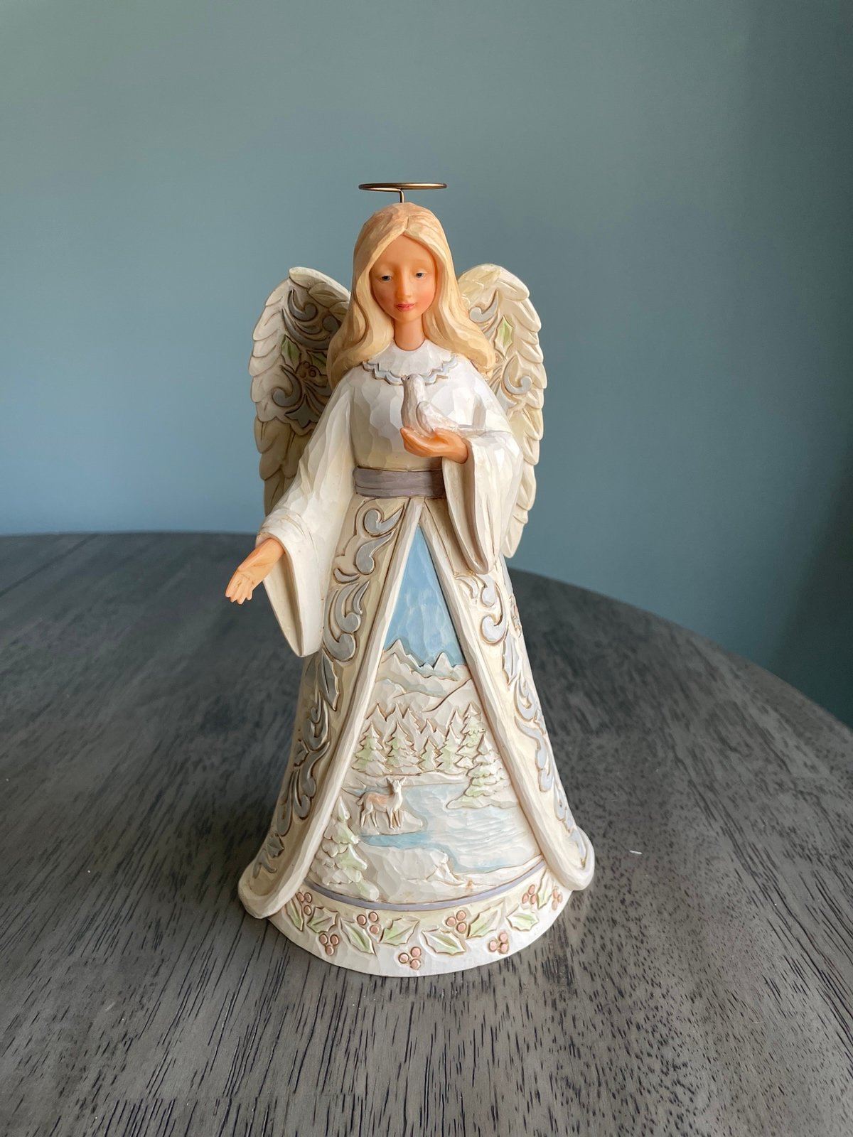 Jim Shore Heartwood Creek #6005255 “Gentle Season Calm Thy Soul” Figurine