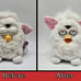Restored Snowball Furby With Custom Eyes