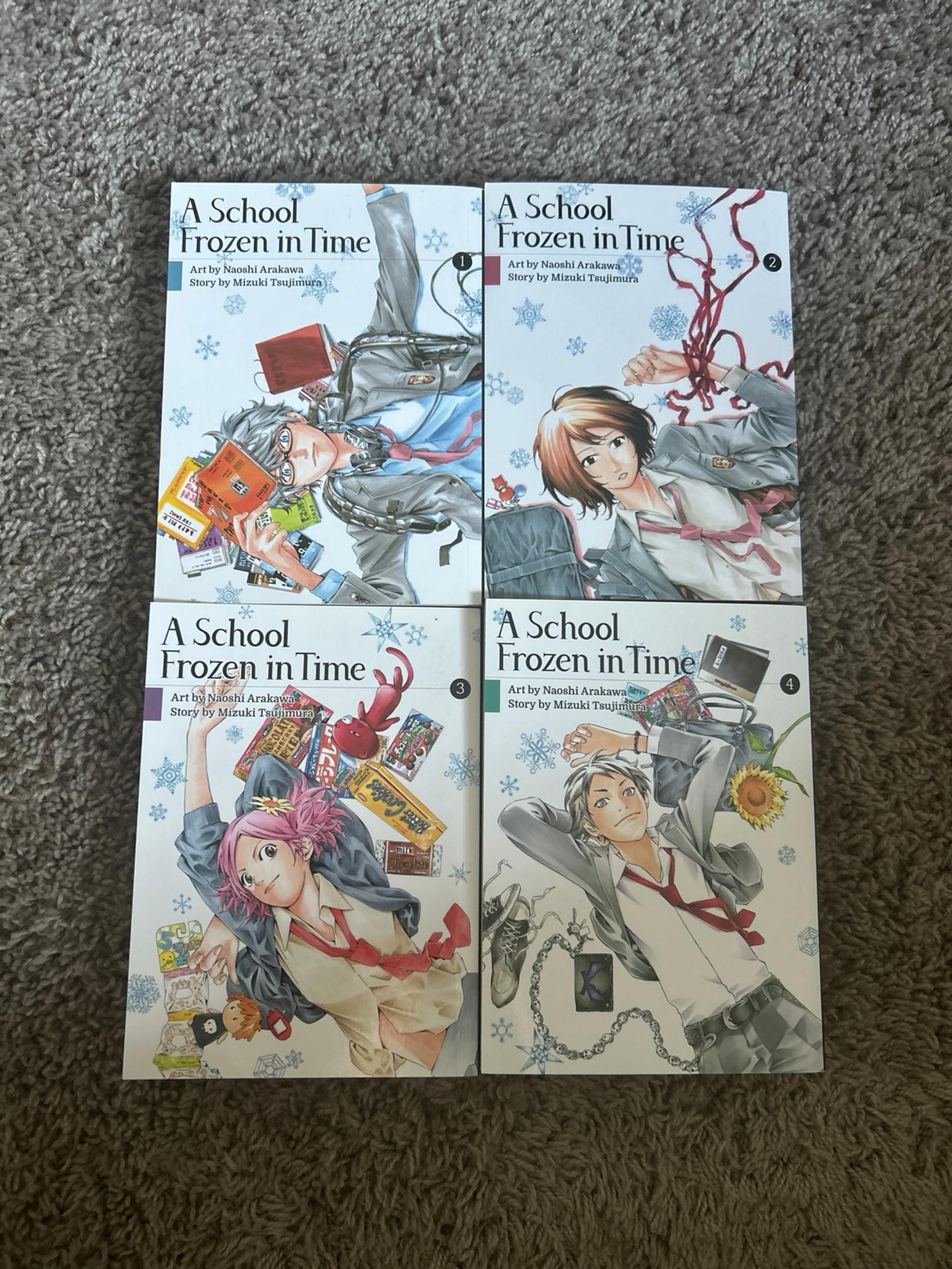 A School Frozen In Time Complete Manga Set