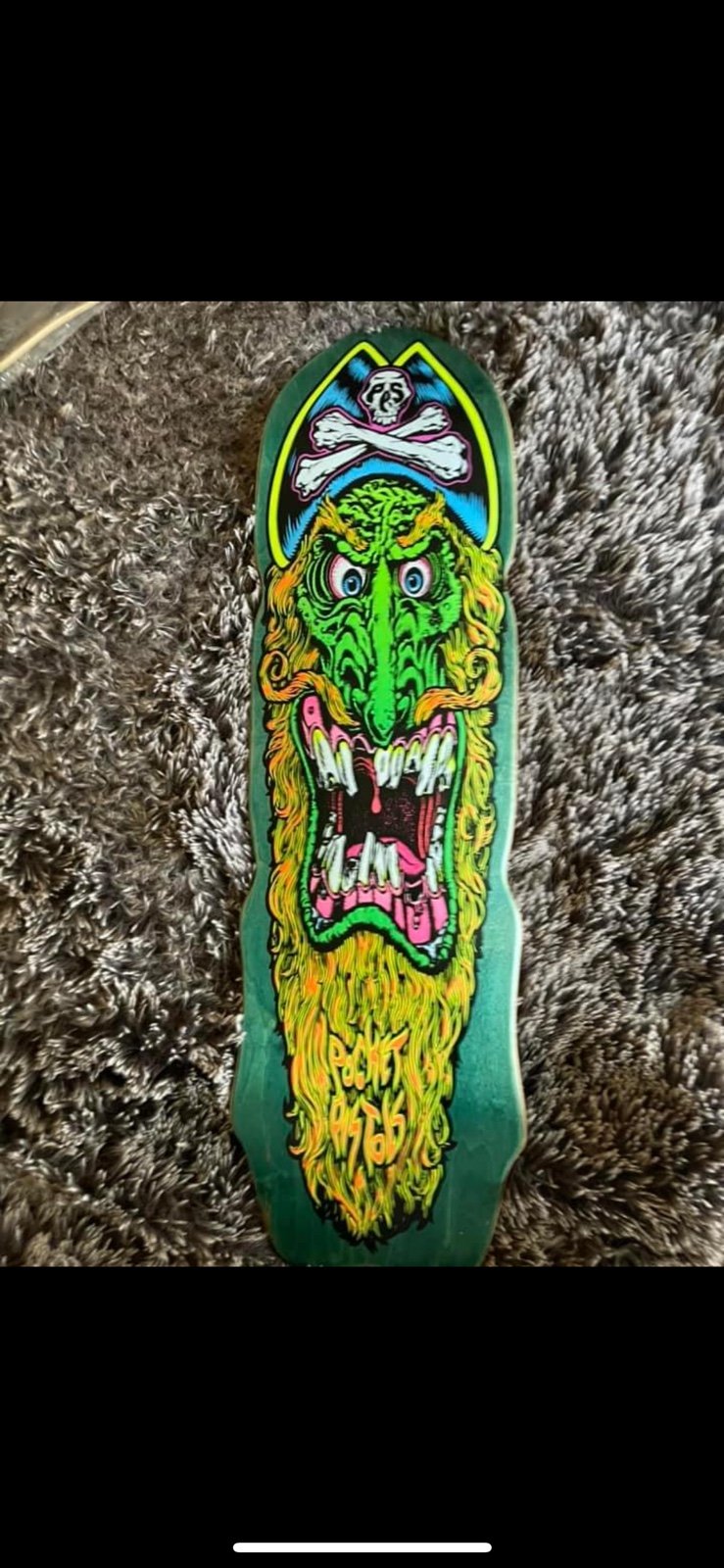 Skateboard Deck pocket pistols Matt French designed rare deck
