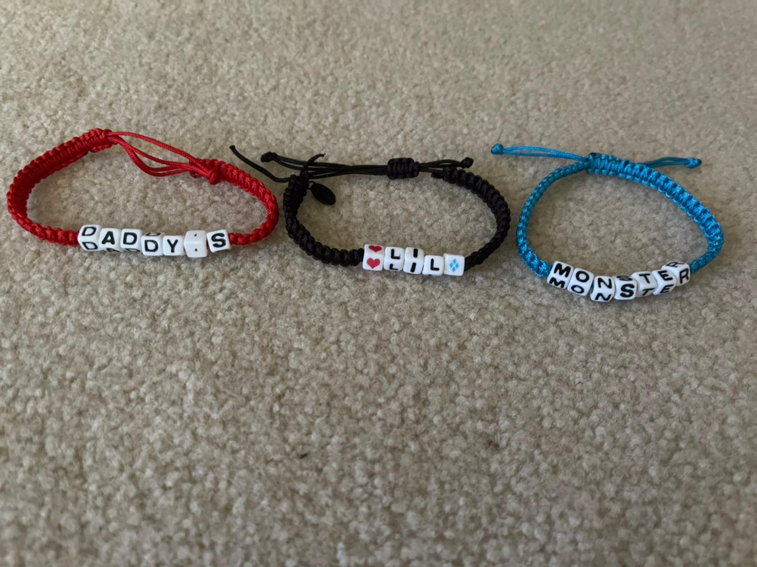 Harley Quinn Bracelet Set