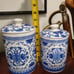 Two Mandarin Home Strawberry Street Chinoiserie Canister .