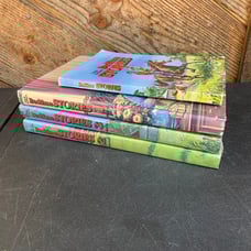 UNCLE ARTHUR'S BEDTIME STORIES Volumes 1, 2 & 3 (Hardcover) Bonus Mini READ