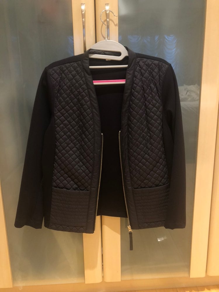 Lululemon Quilted Zip Up Hoodie Black