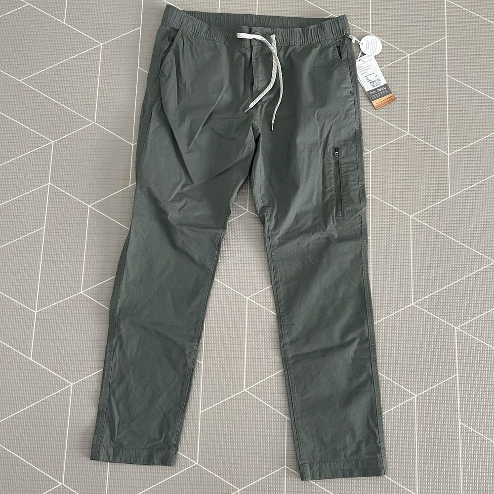 NEW Vuori Ripstop Pant Women's Large Army Green 98