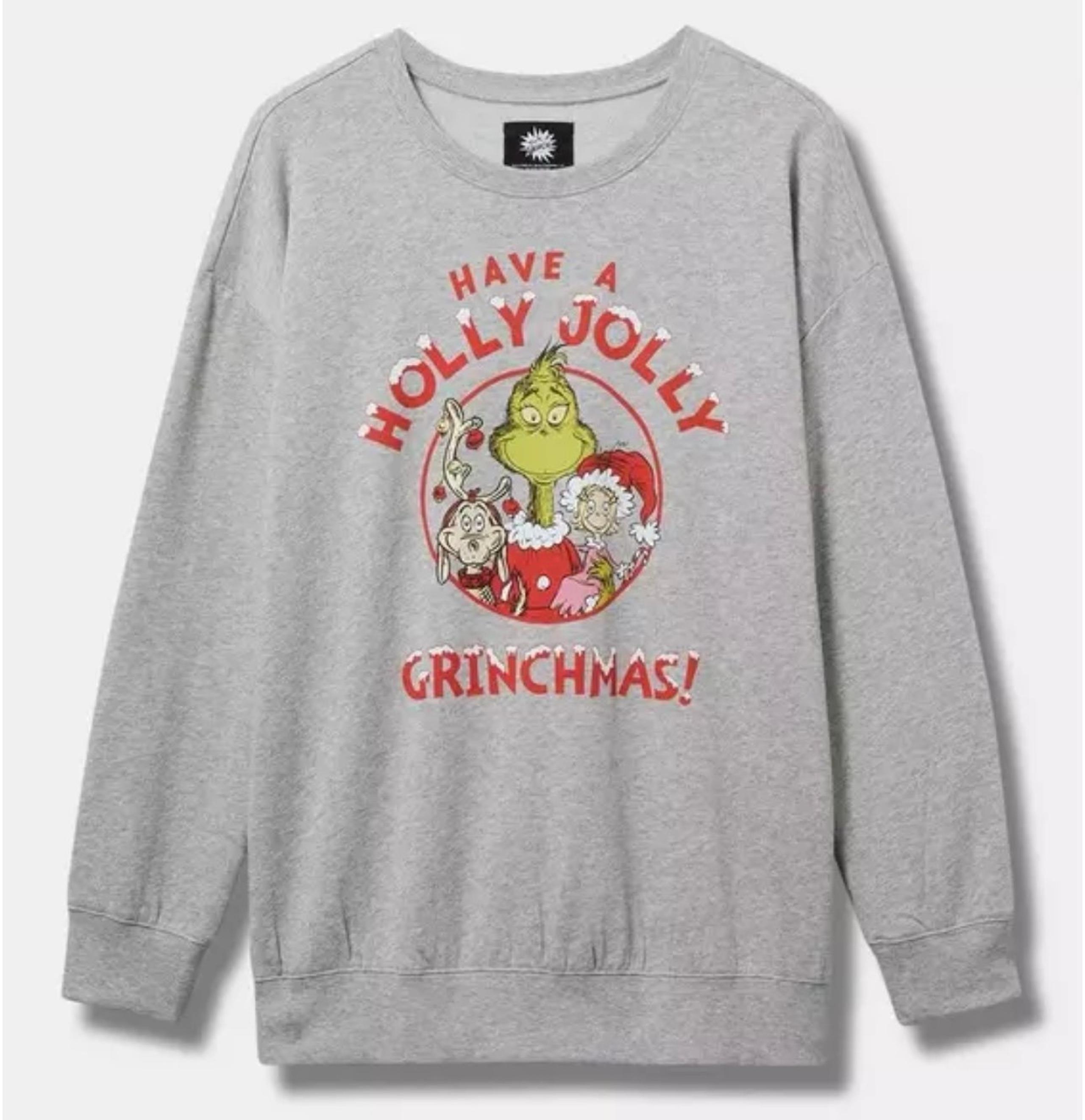 NWT Torrid The Grinchmas Cozy fleece sweatshirt size 5X