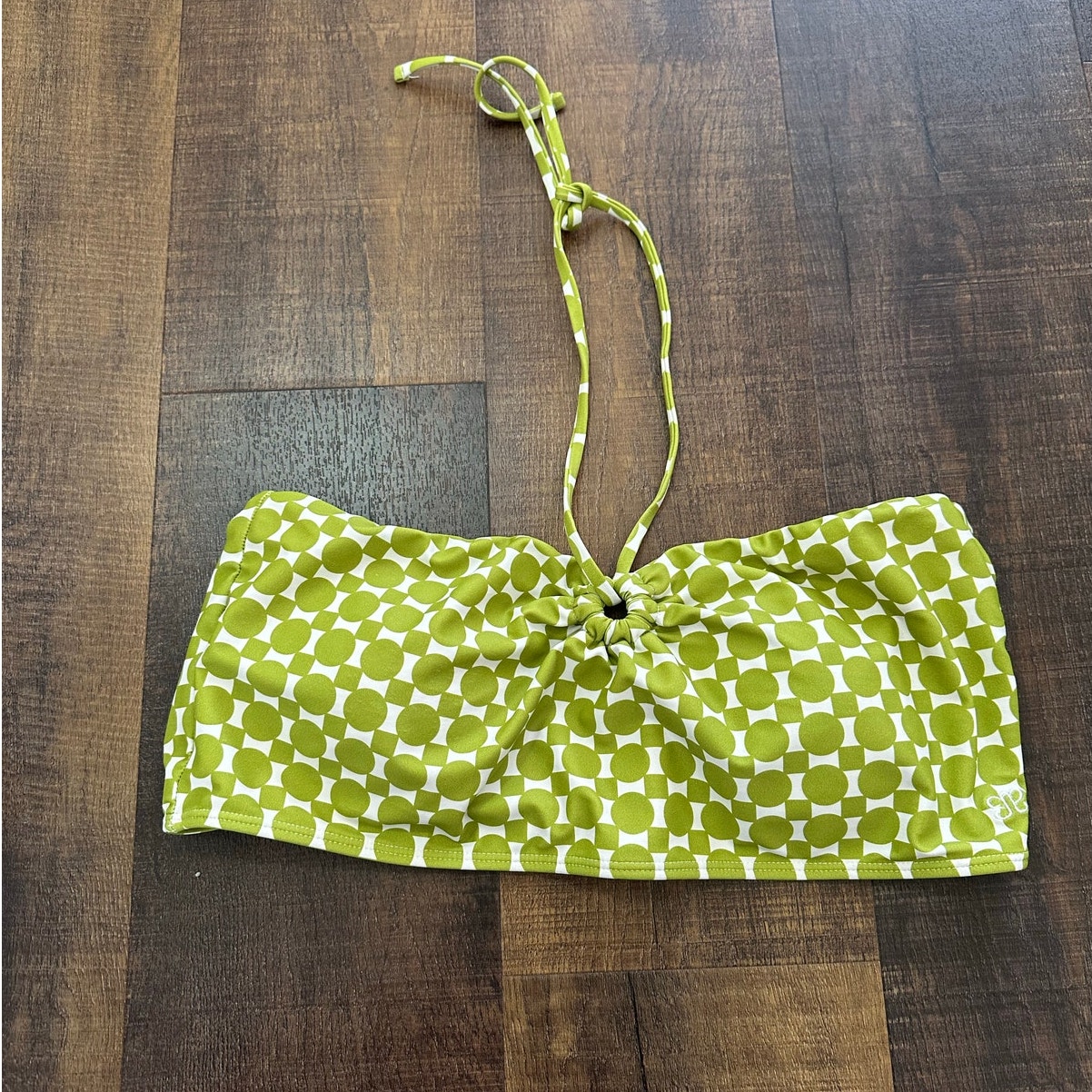 Albion Fit Echo Swim Top, Mod Lime Swimsuit Top Size XXL