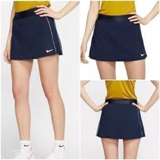 NIKE Court Dry Women's Straight Tennis Skort Navy Size XL NEW
