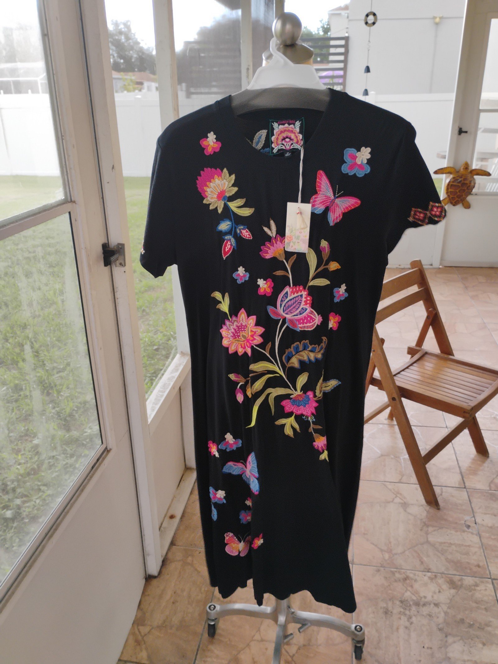 JOHNNY WAS GRACEY SWING DRESS NWT XL