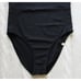 SUMMERSALT The Wave One Piece Solid Black Swim Suit, Size 6