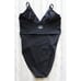 SUMMERSALT The Wave One Piece Solid Black Swim Suit, Size 6